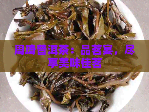 周琦普洱茶：品茗宴，尽享美味佳茗