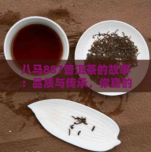 八马887普洱茶的故事：品质与传承，你真的了解吗？