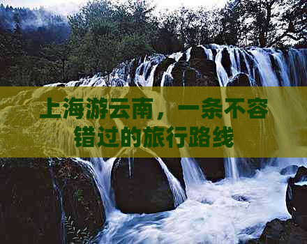 上海游云南，一条不容错过的旅行路线