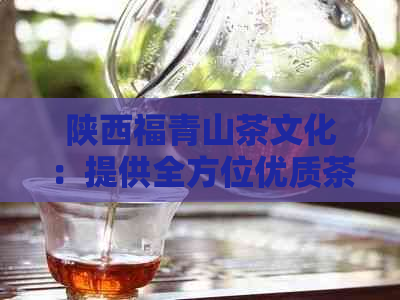 陕西福青山茶文化：提供全方位优质茶叶产品与服务的领先企业