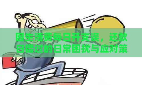 因生活费每日开支误，还款日错过的日常困扰与应对策略