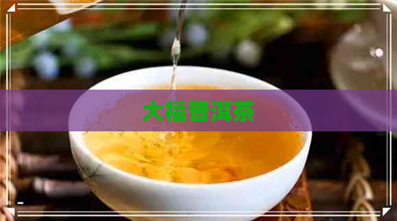 大福普洱茶