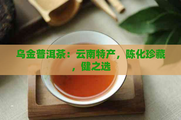 乌金普洱茶：云南特产，陈化珍藏，健之选