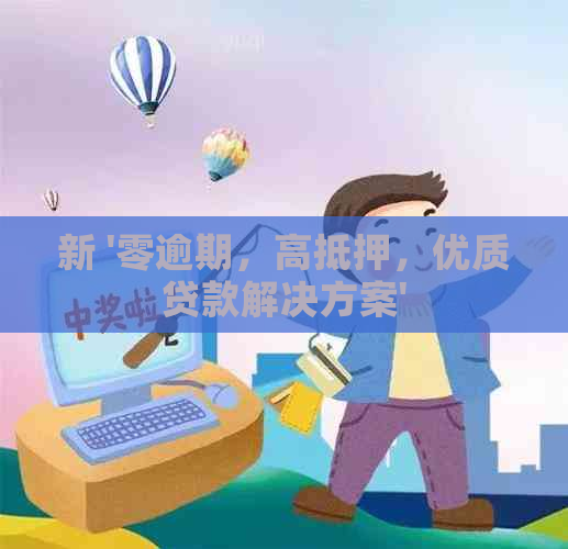 新 '零逾期，高抵押，优质贷款解决方案'