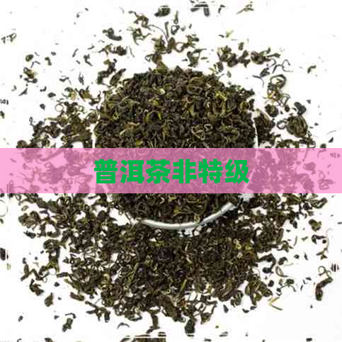 普洱茶非特级