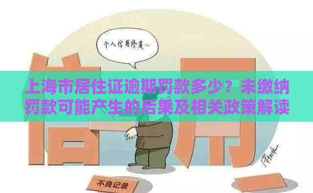 上海市居住证逾期罚款多少？未缴纳罚款可能产生的后果及相关政策解读