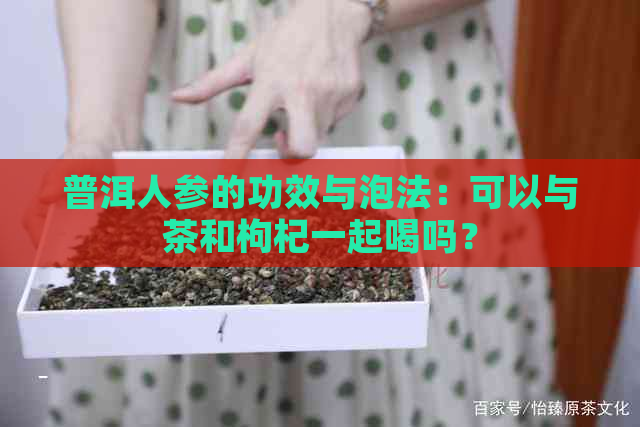 普洱人参的功效与泡法：可以与茶和枸杞一起喝吗？