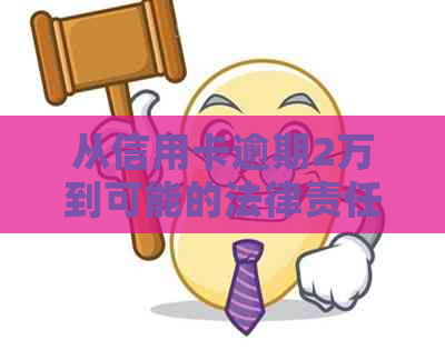 从信用卡逾期2万到可能的法律责任：全面了解信用卡逾期后果及应对策略