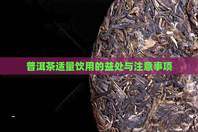 普洱茶适量饮用的益处与注意事项