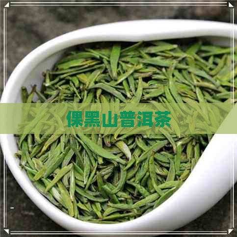 倮黑山普洱茶