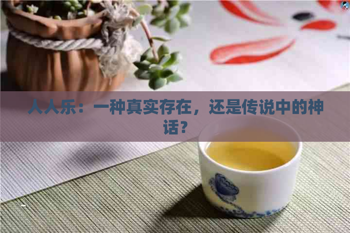 人人乐：一种真实存在，还是传说中的神话？