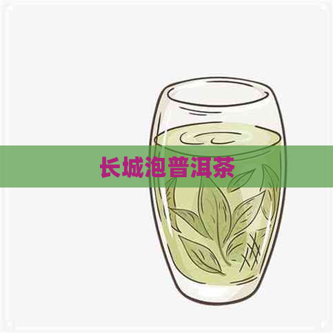 长城泡普洱茶