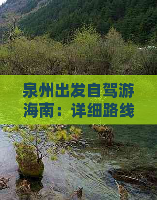 泉州出发自驾游海南：详细路线、费用预算及必备攻略