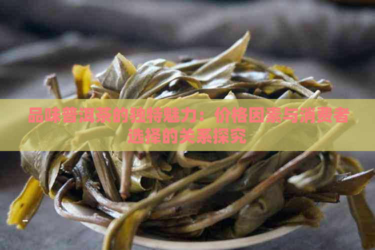 品味普洱茶的独特魅力：价格因素与消费者选择的关系探究