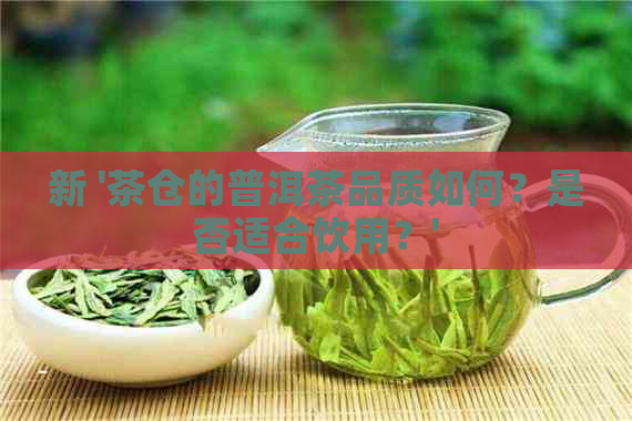 新 '茶仓的普洱茶品质如何？是否适合饮用？'