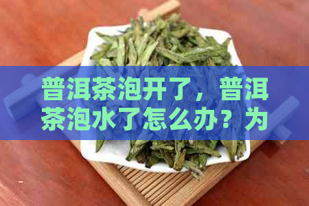 普洱茶泡开了，普洱茶泡水了怎么办？为什么普洱茶吹过头能喝吗有吗？