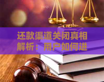 还款渠道关闭真相解析：用户如何进行正常还款？