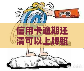 信用卡逾期还清可以上牌照不