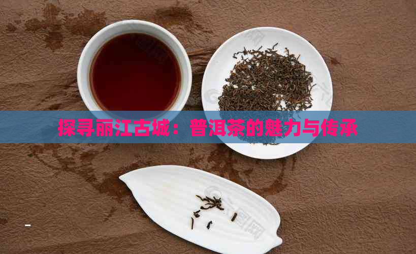 探寻丽江古城：普洱茶的魅力与传承