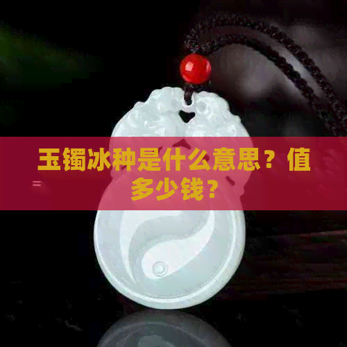 玉镯冰种是什么意思？值多少钱？