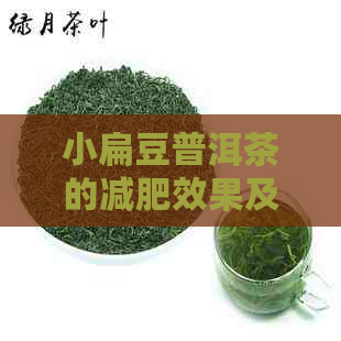 小扁豆普洱茶的减肥效果及其健益处