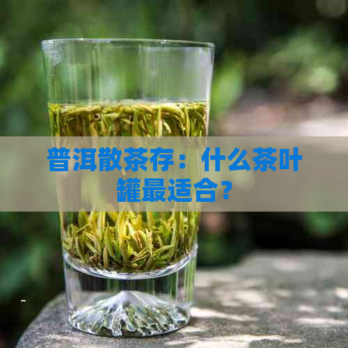 普洱散茶存：什么茶叶罐最适合？