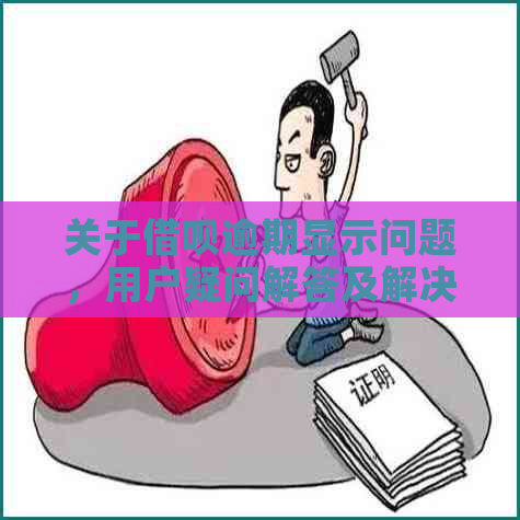 关于借呗逾期显示问题，用户疑问解答及解决方案探讨