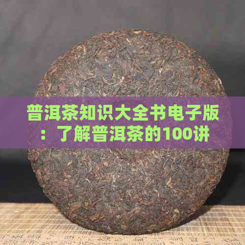 普洱茶知识大全书电子版：了解普洱茶的100讲