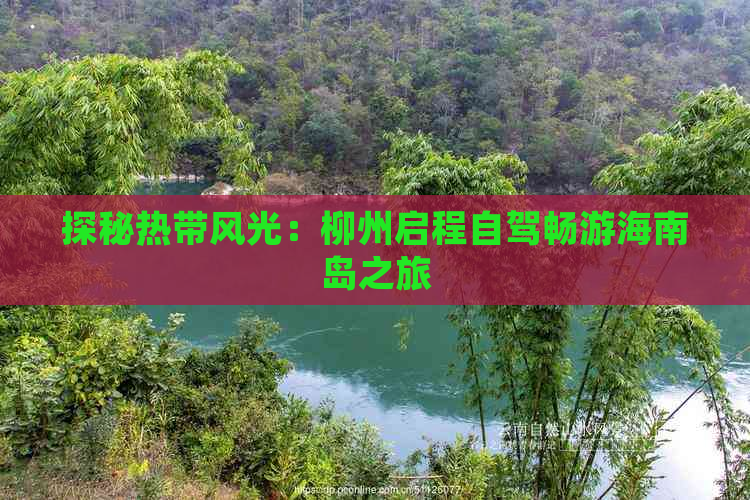 探秘热带风光：柳州启程自驾畅游海南岛之旅