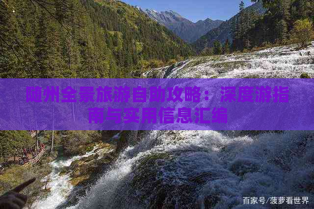 随州全景旅游自助攻略：深度游指南与实用信息汇编