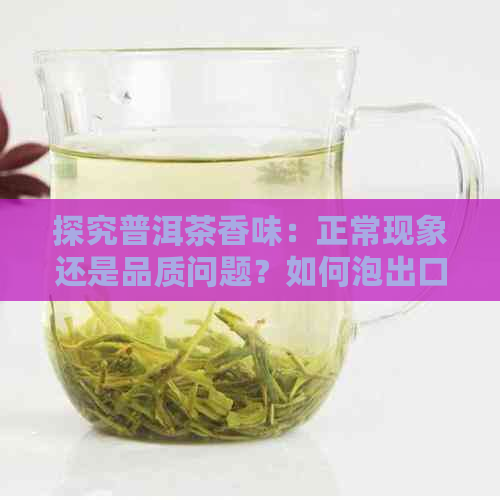 探究普洱茶香味：正常现象还是品质问题？如何泡出口感？