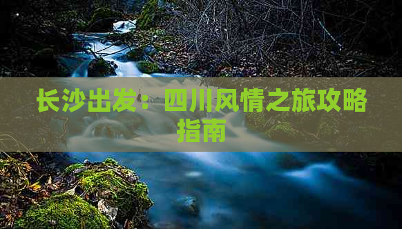 长沙出发：四川风情之旅攻略指南