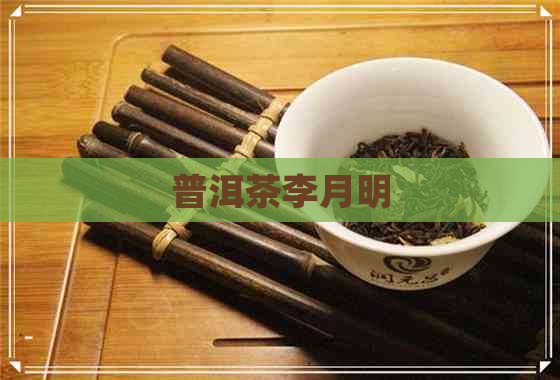 普洱茶李月明