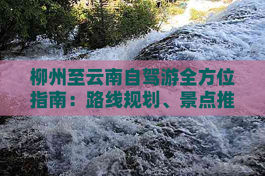 柳州至云南自驾游全方位指南：路线规划、景点推荐、住宿与美食一应俱全