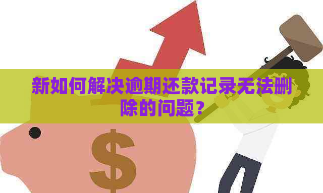 新如何解决逾期还款记录无法删除的问题？