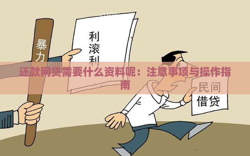 还款网贷需要什么资料呢：注意事项与操作指南