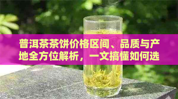 普洱茶茶饼价格区间、品质与产地全方位解析，一文搞懂如何选购和判断！