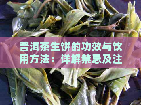 普洱茶生饼的功效与饮用方法：详解禁忌及注意事项