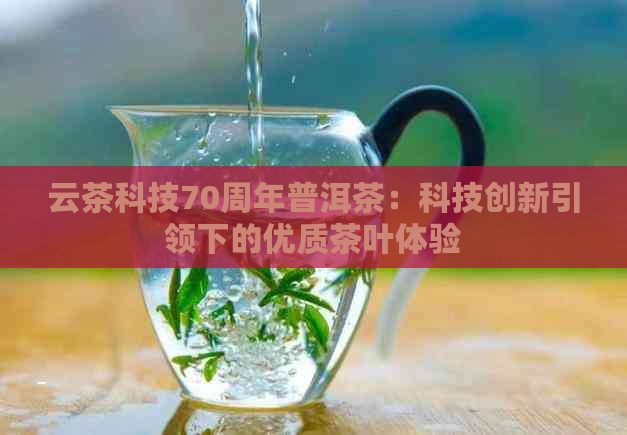 云茶科技70周年普洱茶：科技创新引领下的优质茶叶体验