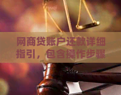 网商贷账户还款详细指引，包含操作步骤与注意事项