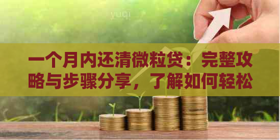 一个月内还清微粒贷：完整攻略与步骤分享，了解如何轻松实现还款