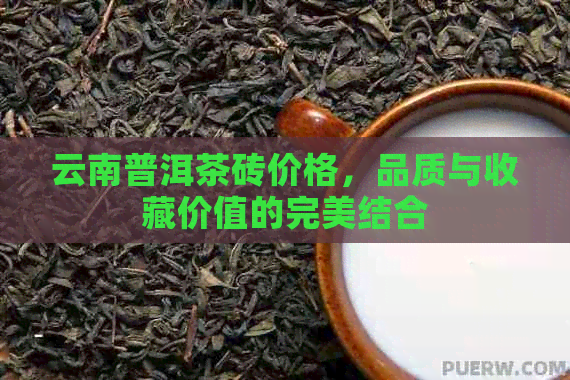 云南普洱茶砖价格，品质与收藏价值的完美结合