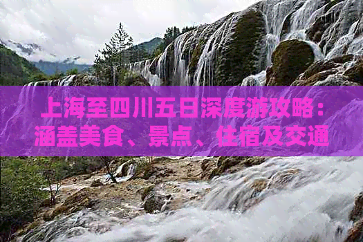 上海至四川五日深度游攻略：涵盖美食、景点、住宿及交通全指南