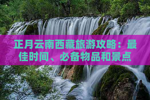 正月云南     旅游攻略：更佳时间、必备物品和景点推荐，让你的旅行更完美