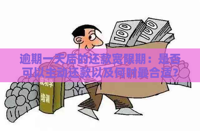 逾期一天后的还款宽限期：是否可以主动还款以及何时最合适？