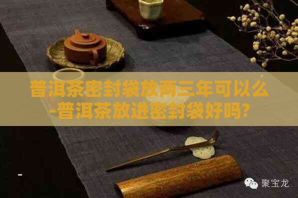 普洱茶密封袋放两三年可以么-普洱茶放进密封袋好吗?