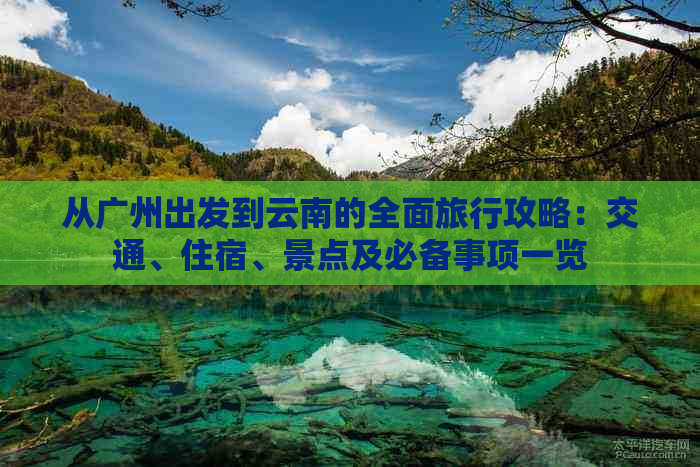 从广州出发到云南的全面旅行攻略：交通、住宿、景点及必备事项一览