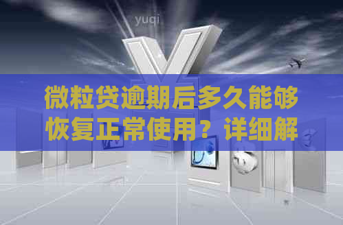 微粒贷逾期后多久能够恢复正常使用？详细解答与处理建议