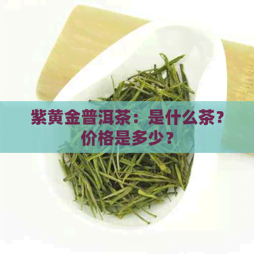 紫黄金普洱茶：是什么茶？价格是多少？