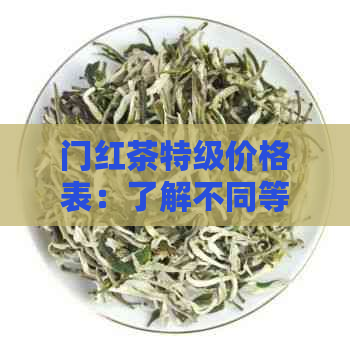 门红茶特级价格表：了解不同等级品质与产地信息